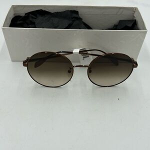 Women’s Alexander McQueen round sunglasses made in Italy